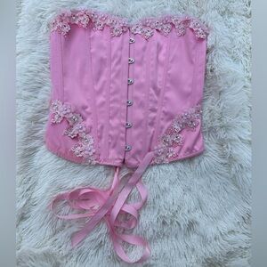 Sugar Thrillz Floral Corset Top